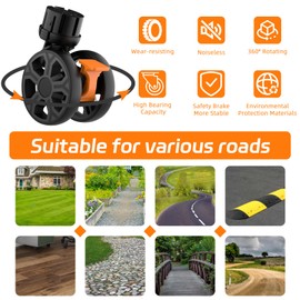 Foldable Utility Cart Collapsible Portable Crate Rolling Carts with Wheels Tote Basket with Magnetic Lid Telescopic Cover Wear-Resistant 360°Rotate Wheel Noiseless for Shopping Storage Office Use