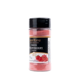 GranAroma Strawberry Fruit Powder, Juicy, Zesty, Perfect for Smoothies, Baking, Desserts, and Beverages (2 Ounce)