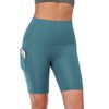 CADMUS Women's High Waist Spandex Yoga Shorts for Bike Running