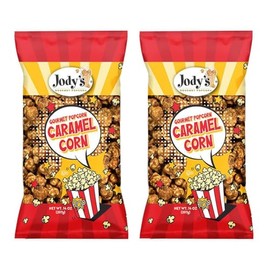 Jody’s Caramel Corn x2 Popcorn – 2 Pack Bundle of 14oz Bags – Handcrafted Gourmet Snack – Buttery Sweet Caramel Glaze – Non-GMO Kernels – Small Batch – Perfect Treat for Home or Gifting