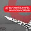 nippes Solingen, Nail Scissors for Manicure Nickel-Plated Steel Rustproof 9