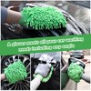 SPDYCESS Car Wash Mitt, 3-in-1 Microfiber Chenille Washing Sponge Mitts