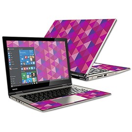 MightySkins Skin Compatible with Toshiba Satellite Radius 12.5" wrap Cover Sticker Skins Pink Kaleidoscope