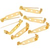 TRIXES 100PC Brooch Pins – Safety Clasp with Back Bar