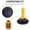 Flickering Flame Solar Replacement Tops: 3 inch Replacement Solar Light