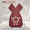 Triangular Sandpaper Mice 95 x 135 mm Pack of 50