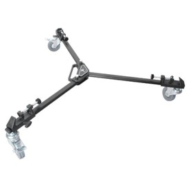 Xit XTDLT Elite Series Professional Universal Tripod Dolly with One Step Easy Lock and Locking Wheels (Black)