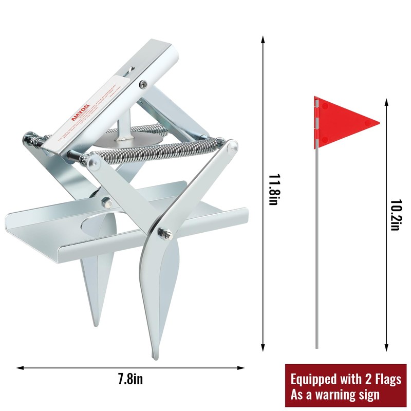 AMVOG Upgrade Mole Scissor Traps, EasySet Mole Traps That Kill,