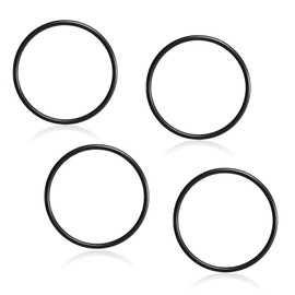 93210-62446-00 Replacement O-Ring,Engine Valve Cover O-Ring Seal Suitable for Yamaha XVS 1100 XT600 XVS 650 XVS650 SRX600 TT 600650 (4PCS)