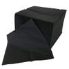 sellaviva Cocktail Napkins Black - 1/4 Fold 24 x 24