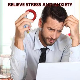 Fidget Gun Fidget Toy Gun Fidget Slider, 3D Printed Enhanced Feel Stress Relief Relax EDC Gyro Finger Toy Fidget Ring Fingertip Textured Spinner Flip ASMR ADHD 3+ (Balck)