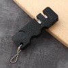 Black Pocket Knife Sharpener,Kitchen Knife Sharpener, Scissor Sharpener, Handheld Keychain