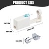 WeddHuis Pack of 4 Ear Piercing Gun Disposable Sterile Safety