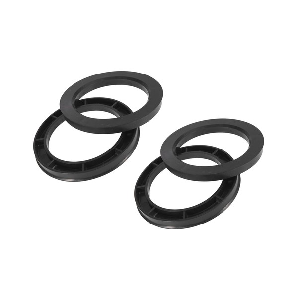 Partuto 4pcs Plastic 78.1mm to 106mm Car Hub Centric Rings