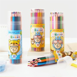 FLY CHOICE Erasable Colored Pencils, Bulk Colored Pencil Set, Pencils for Adult Coloring Books, Holiday Gift for Teens, 6+ (12pcs set)