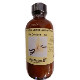 Butter Vanilla Baking Emulsion - Water Soluble Flavoring - Kosher - Gluten Free - Vegan - 128 ounces
