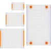 Fiskars - 106150-1001 Juego de bloques de sellos transparentes (4