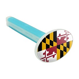 Maryland State Flag Car Air Freshener Vent Clip
