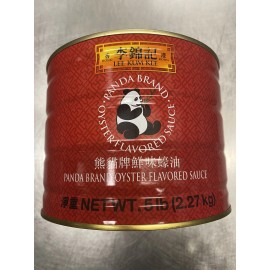 Lee Kum Kee Panda Br. Oyster Sauce 5 LB Can FREE SHIPPING~Exp.1