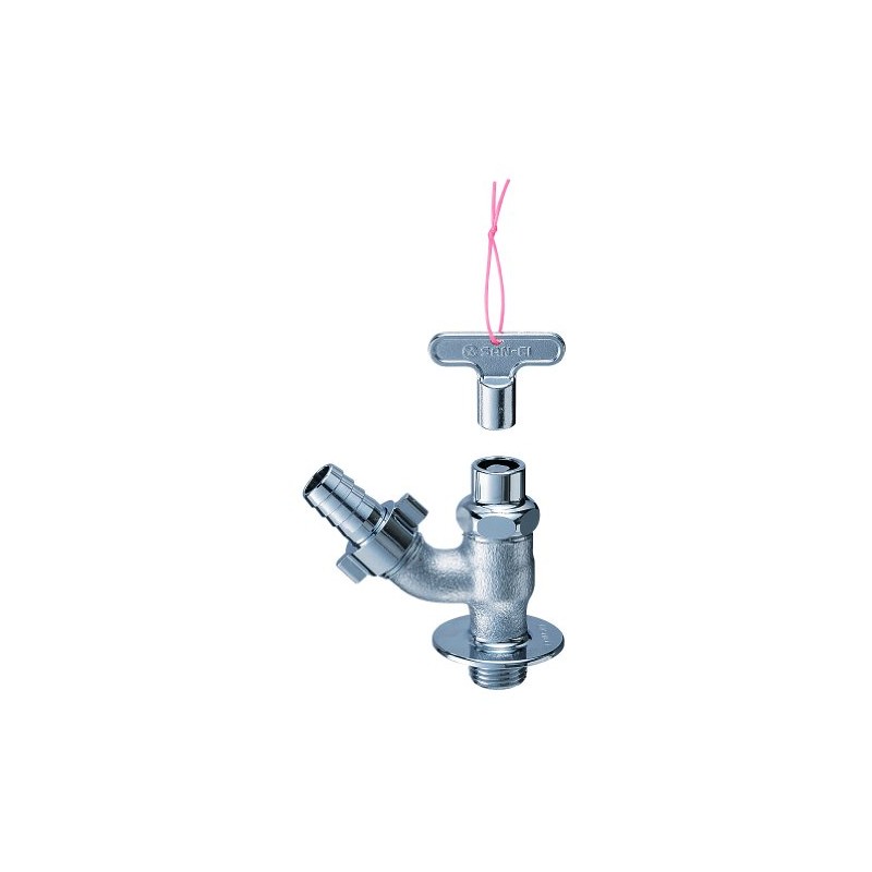 SANEI JY86J-13 Shared Water Faucet Key Type Faucet for Connecting