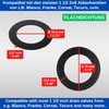 Profile Seal and Flat Seal Set, 2 Pieces, for 1