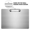 Motiskyy 4 Pcs Horizontal Metal Clipboards 9 X12. 5 Inch