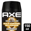 Axe Bodyspray Magnum Gold Caramel Billionaire Limited Edition Deodorant without