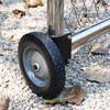TIBEGOLD 8 Inch Heavy Duty Rubber Caster Wheel, Gate Helper