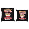 Ramen Noodles Throw Pillow