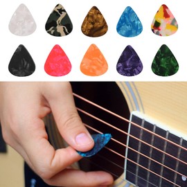 Guitar Accessories Kit Guitar Tool Changing Kit Include Acoustic Guitar Strings, Capo, String Winder, Picks, Pick Holder, Bridge Pins, Nuts & Saddles, Finger Protector, Finger Picks
