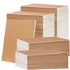 CRUKASE 100 PCS A5 Lined Notebooks Bulk, 8.3"x5.5" Kraft Paper