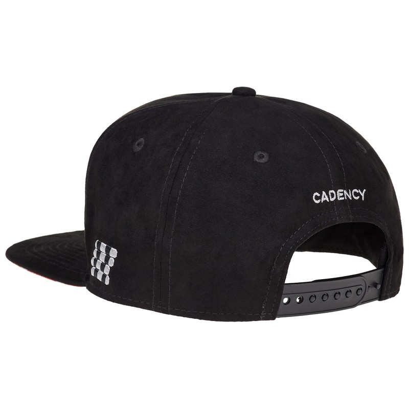 Cadency® Snapback Cap Poker Women Men Black Unisex Adjustable Size,
