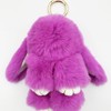 Unpafcxddyig Bunny Keychain Cute Soft Artificial Fur Keychain Car Handbag