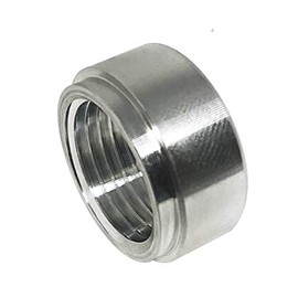 Weld on Bung 1/4 NPT Aluminum Female NPT Fittings Weldable for Fuel, Oil, Gas and Water