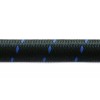 Vibrant 11986B -6 AN Two-Tone Black/Blue Nylon Braided Flex Hose