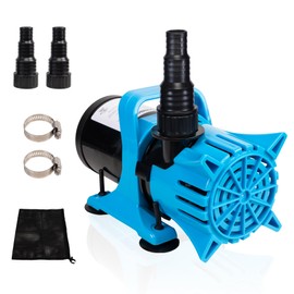 1800 GPH Submersible Water Pump–100W Ultra Quiet Pond Pump, 13FT Max Lift, Ideal for Ponds, Waterfalls, Aquariums, Irrigation, and Hydroponics, UL Safety Listed