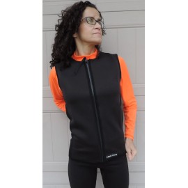 Liquid Peace Women’s 2mm Wetsuit Vest, Front Zipper, Warmth & Protection, Sizes: Small-3xl - 2xl