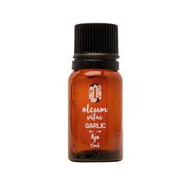 OLEUM VITAE Aceite Esencial de Ajo. Allium Sativum. 100% Puro y Orgánico. Certificado USDA ORGANIC. Aplicación Aromática, Interna y Externa. 15ml