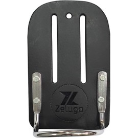 Zeluga 20-207 Heavy Duty Steel Loop Leather Hammer Holder, Black