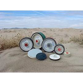 4" DIAMOND PACIFIC NOVA Polishing Resin-Bond Sanding Grinding ALL GRITS Wheel  - 4" x 1 - 1/4" 50000 Grit