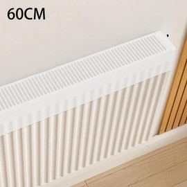 Radiator Cover, White Cover for Home Heaters and Radiators for Living Room/Bedroom/Kitchen, Radiator Pad, Dustproof, Various Sizes (60cm)