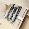 Nail Clipper, Sharp, File Included, For Both Hands and Feets,
