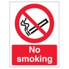 V Safety No Smoking - Portrait 100 x 150 mm