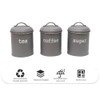 Apollo Round Air Tight Tea Coffee Sugar Kitchen Storage Canister