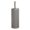 Zenna Home Easy Access Toilet Paper Holder with Lid, Rustproof,
