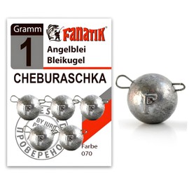 Fanatik Cheburashka Bottom Jig Lead Ball Lead Weight Jig Head Fishing Lead Cheburaschka Fishing Set Lead Ball for Rubber Fish Artificial Bait Interchangeable Lead 1g - 75g