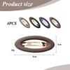 Pack of 4 Oval Hair Pins, Large Hair Pins, French