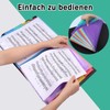 Music Folder for Sheet Music A4, Choir Folder, Black, 40