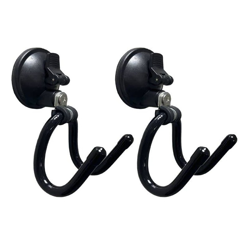 AUXPhome 2Pack Suction Cup Hooks, Hat Storage Organizer Stand Holder