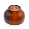 Yamanaka Lacquer SO-0557 Wooden Bowl Soup Bowl, M, 4.3 inches